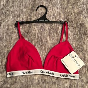 Calvin Klein Unlined Triangle Bra